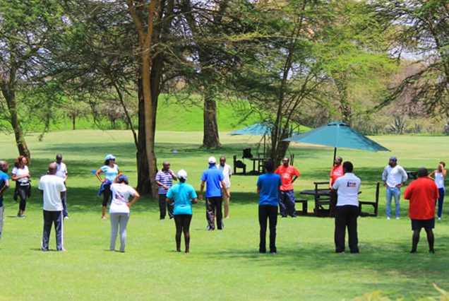 Corporate team building